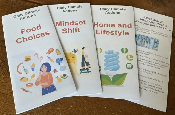 Jills Climate action flyers